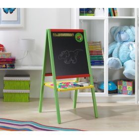 Wooden children's magnetic board