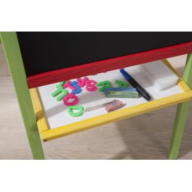 Wooden children's magnetic board