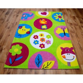 Happy Circles Children's Rug