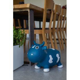 Jumping cow KIDZZFARM - Petrol