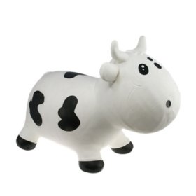 KIDZZFARM bouncy cow - White and black