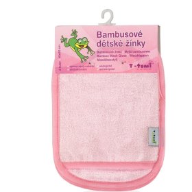 Children's Bamboo Wash Cloth - Glove, T-Tomi