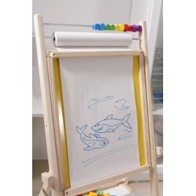 Swivel children's board - yellow