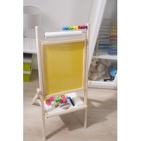 Swivel children's board - yellow