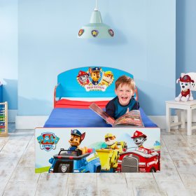 Children bed Paw Patrol - Chase, Rubble a Marshall