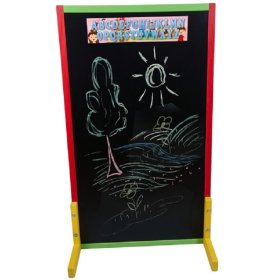 Children's chalkboard - colored