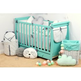 mint green cot