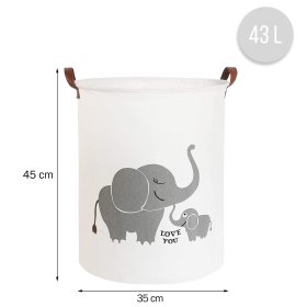 Basket for toys elephants, Ourbaby