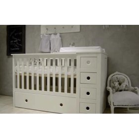 Baby bed Paso Doble - white, Bellamy