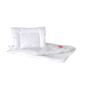 Children's blanket and pillow set Comfy 90x120+40x60 cm year-round, POLDAUN