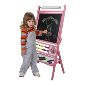 Children's magnetic board pink, 3Toys.com