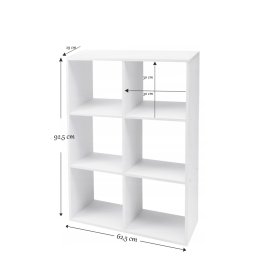 Shelf rack REGI 2x3