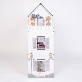 Wooden house for Amélie dolls, Ourbaby