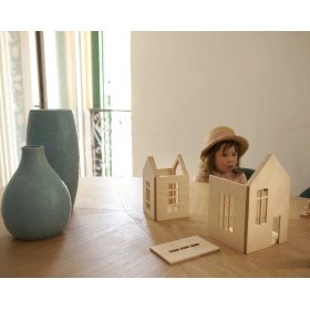 Magnetic Montessori wooden house - magic forest, OKT