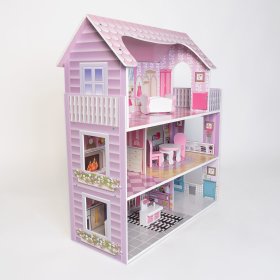 Wooden house for Bella dolls, EVA TOYS