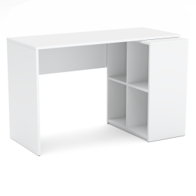 White desk with shelf Simply