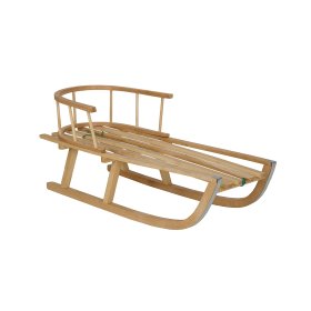 Traditional wooden Snowrider sled