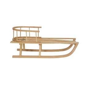 Traditional wooden Snowrider sled