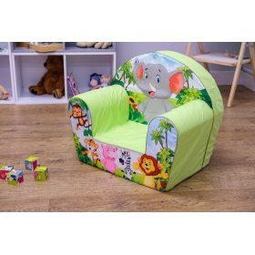 Children's chair Safari - green, Delta-trade