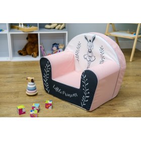 Children's chair Bunny Ballerina - white-pink, Delta-trade