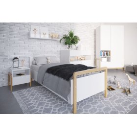 Bed Viktor 180 x 80 - white