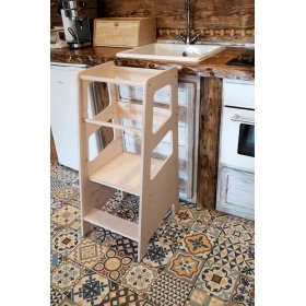 Montessori learning tower Hugo MINI 75 - natural
