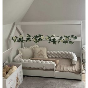 House bed Sofia 160x80 cm - white