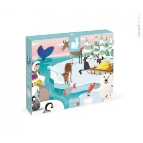 Janod Touch puzzle Life on ice 20 pcs, JANOD