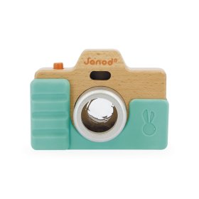 Janod Children's wooden camera with sound and light, JANOD