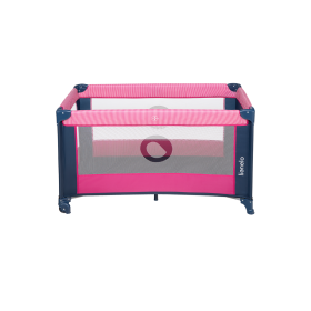 Travel cot Stefi - Pink Rose, Lionelo