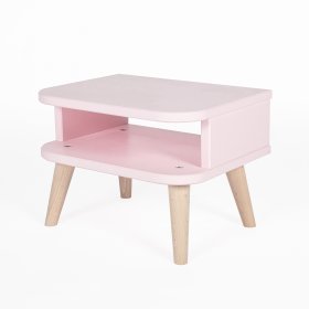 Bedside table NELL - powder pink, Ourbaby