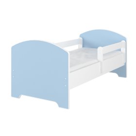 OSCAR bed white blue combination