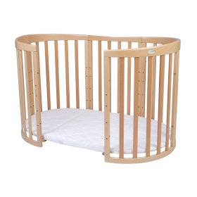Oval growing bed Ruby 7 in 1 - natural