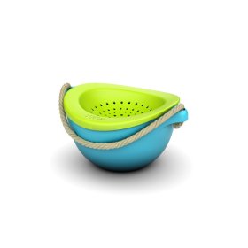 Bucket with strainer Turquoise, Ourbaby
