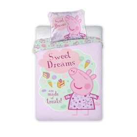 Baby bedding Piggy Peppa and sweets