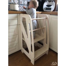 Montessori learning tower Triangle SD Classic 85 - natural, LilaBaby