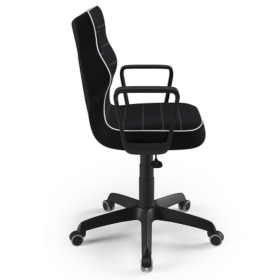 Office chair adjusted to a height of 146-176.5 cm - black, ENTELO