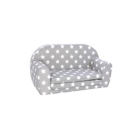 Children sofa Stars - grey, Delta-trade