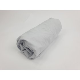 Cotton bed sheet - gray