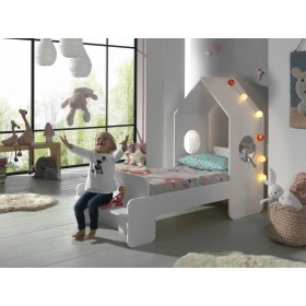 Children's cot Casami - white, VIPACK FURNITURE