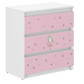 Chest of drawers - Princess, Wooden Toys