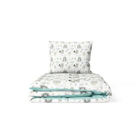 Bed linen Animals - mint, Ankras