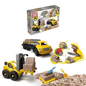 ART CRAFT Kinetic Sand Set - Create, Build, Dismantle