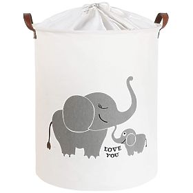 Toy Basket - Elephants