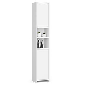 Bathroom Cabinet Uni - White - 2 Doors 2 Compartments