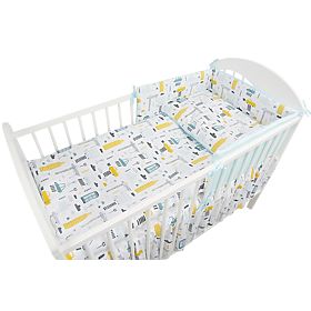 Bed linen set 135x100 cm City - turquoise