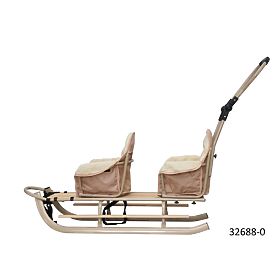 Sleds for twins Duo - different seat colors