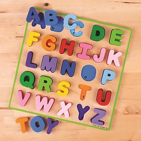 Bigjigs Baby Alphabet capital letters