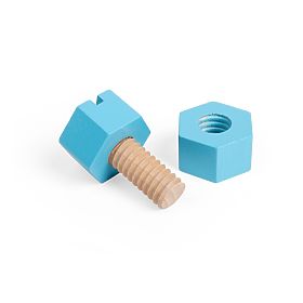 Bigjigs Crate of Nuts and Bolts, Bigjigs Toys