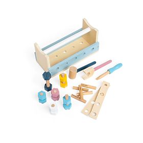Bigjigs Toys 2-in-1 Tool Box, Bigjigs Toys